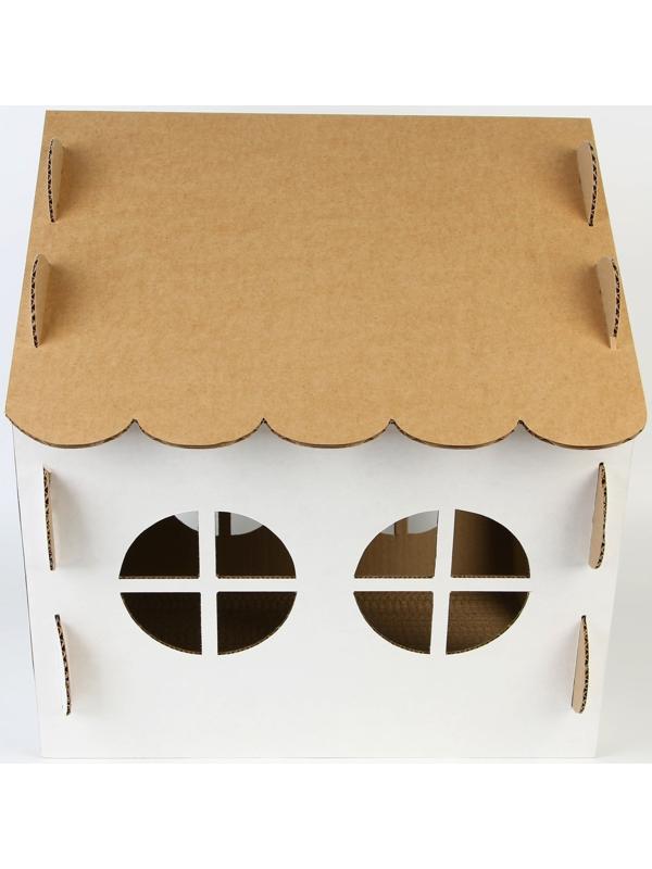 Домик с когтеточкой, 45 х 41 х 45,5 см