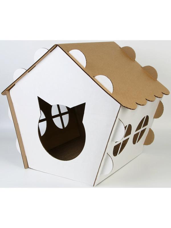 Домик с когтеточкой, 45 х 41 х 45,5 см