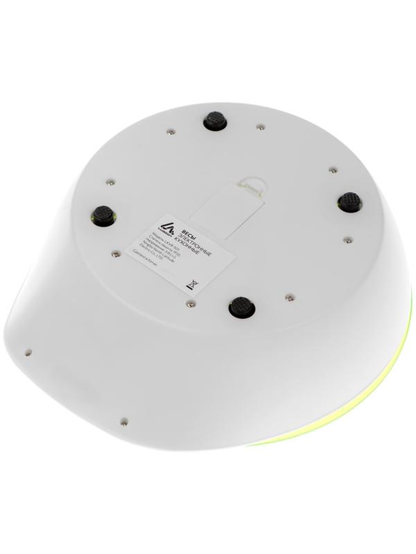 Весы кухонные Luzon LKVB-501, электронные, до 5 кг, чаша 1.3 л, зеленые