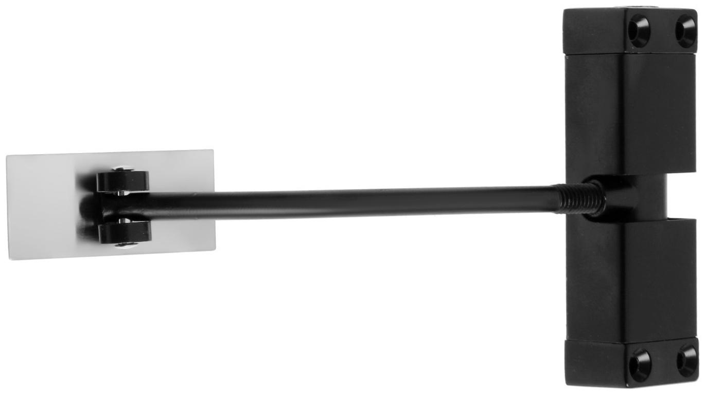 Доводчик дверной пружинный LOCKLAND DS-10, цвет черный, 35 кг