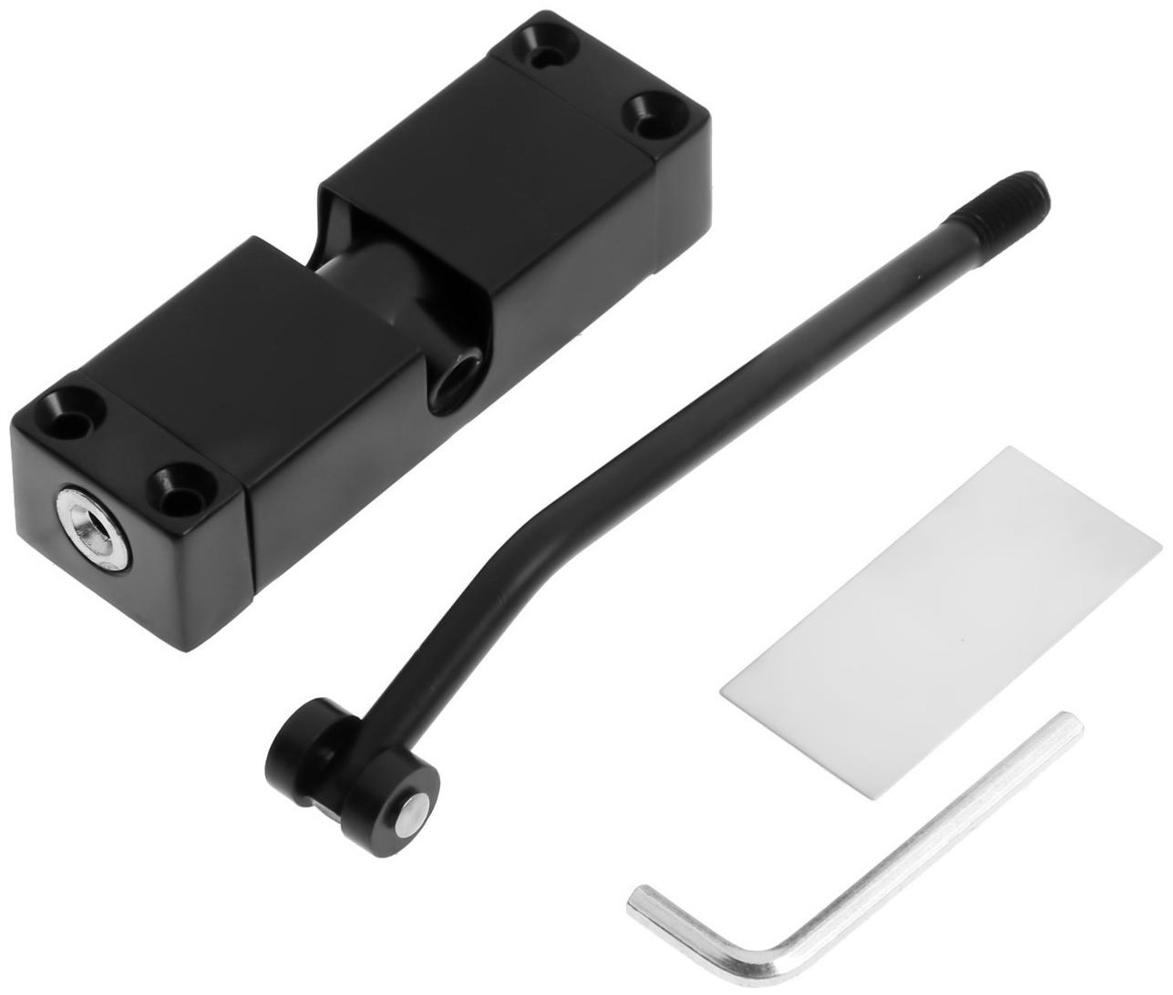 Доводчик дверной пружинный LOCKLAND DS-10, цвет черный, 35 кг