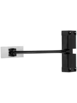 Доводчик дверной пружинный LOCKLAND DS-10, цвет черный, 35 кг