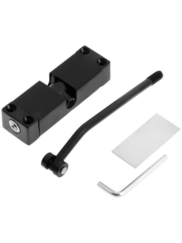 Доводчик дверной пружинный LOCKLAND DS-10, цвет черный, 35 кг