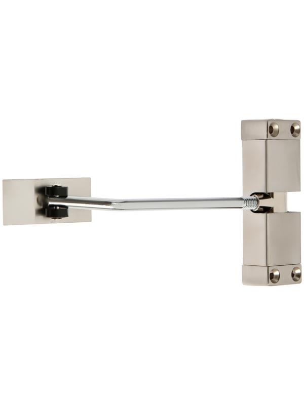 Доводчик дверной пружинный LOCKLAND DS-10, цвет серебро 35 кг