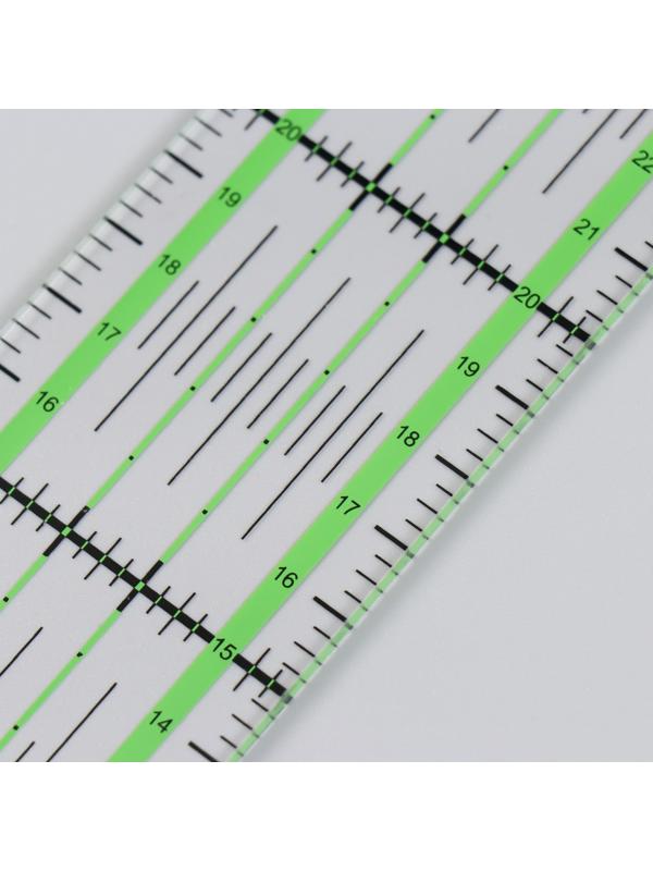 Линейка для пэчворка пластик 5х30х0,3 см
