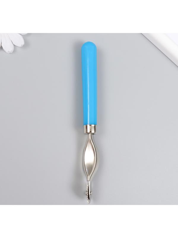 Шовный маркер пластик, металл, голубая ручка 15,5 см