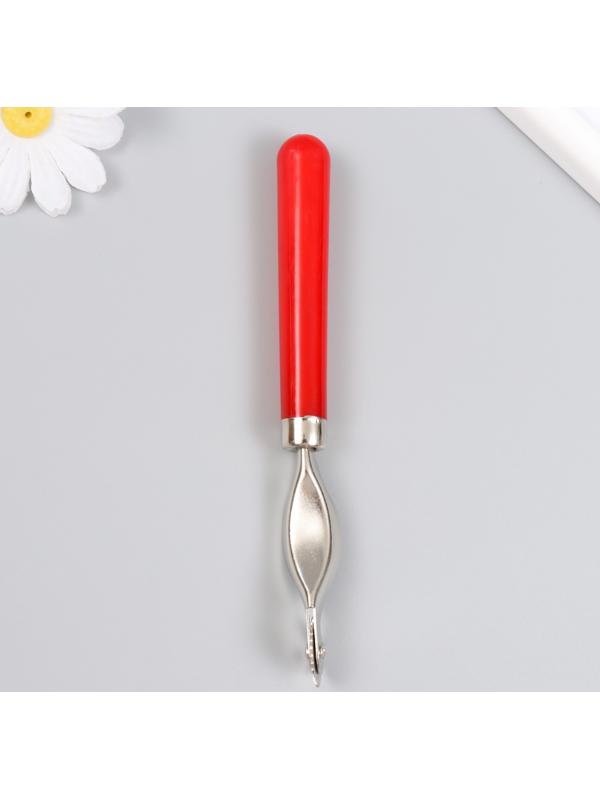 Шовный маркер пластик, металл, красная ручка 15,5 см