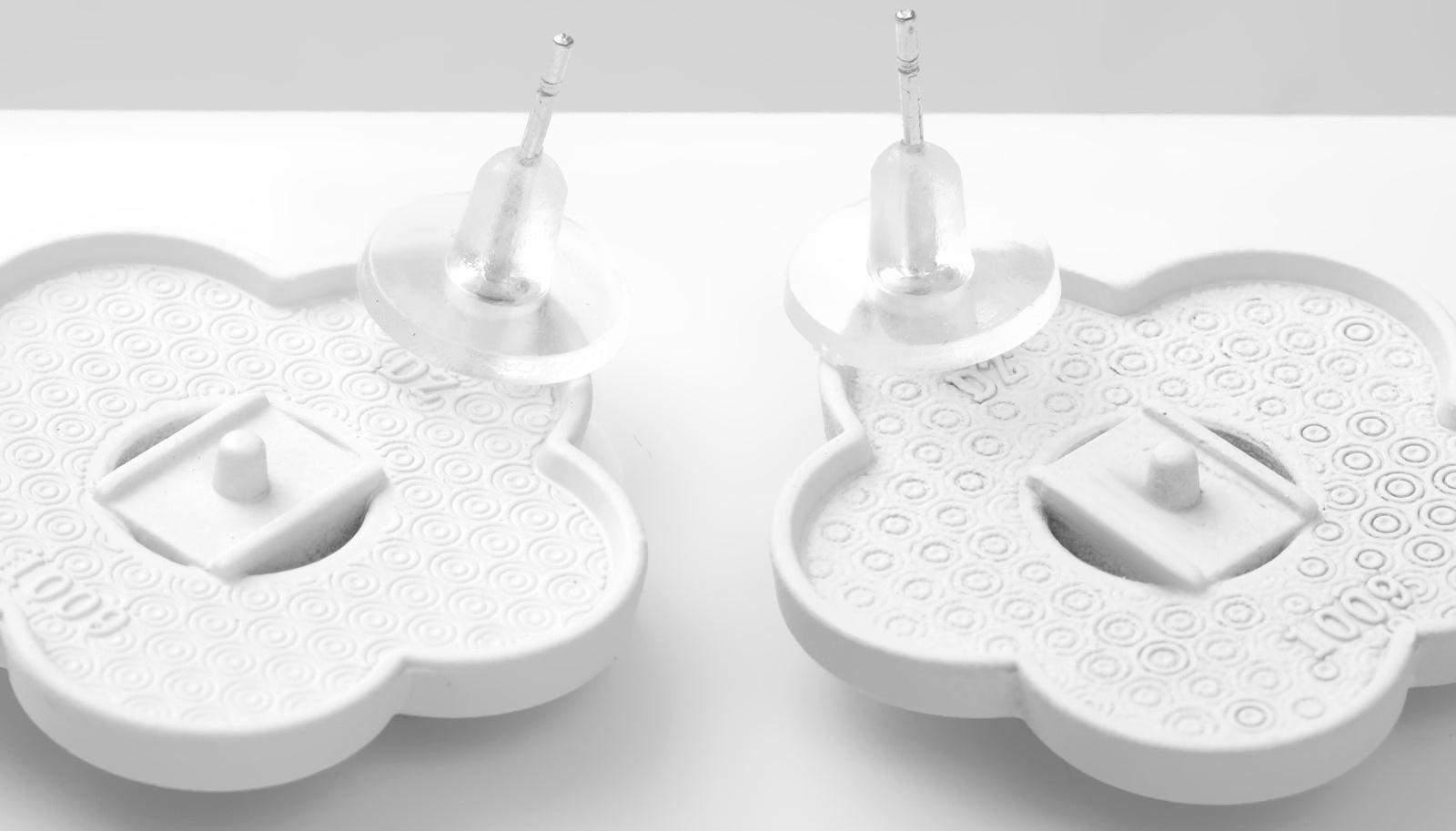 Серьги пластик 