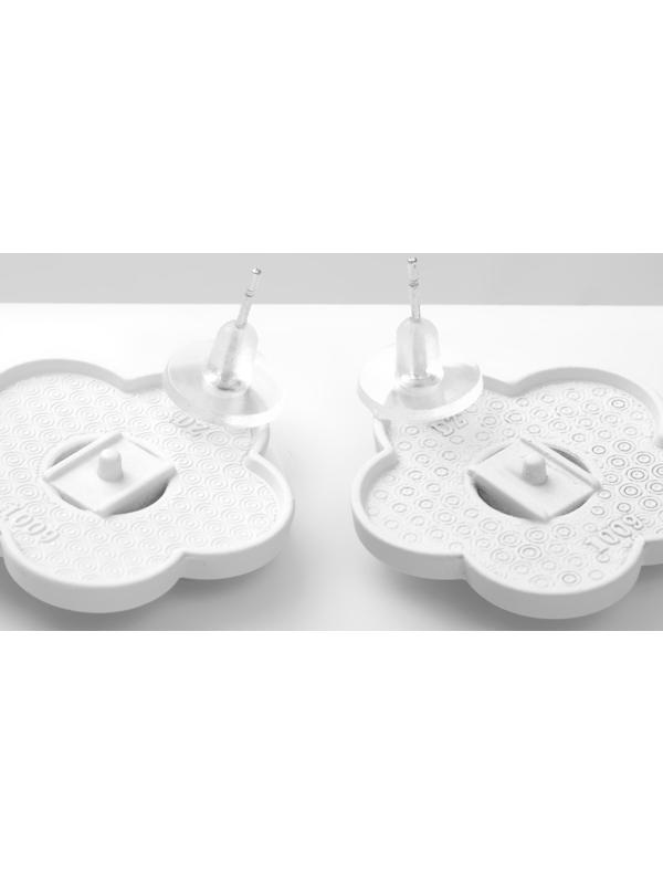 Серьги пластик 