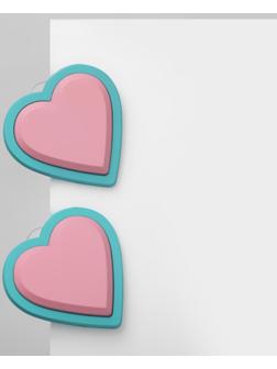 Серьги пластик 