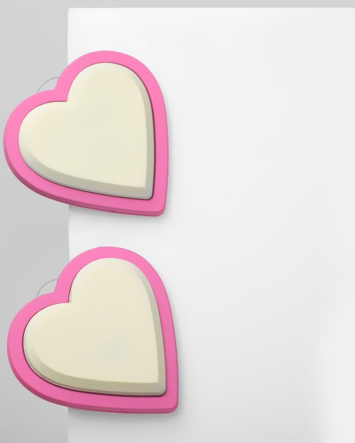 Серьги пластик 