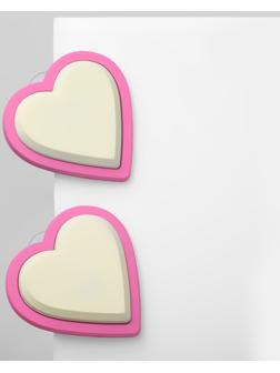 Серьги пластик 