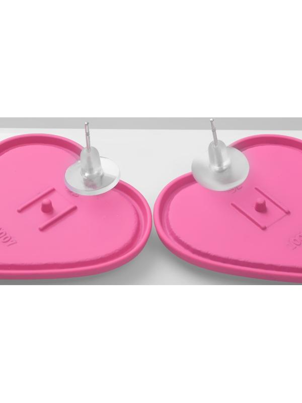 Серьги пластик 