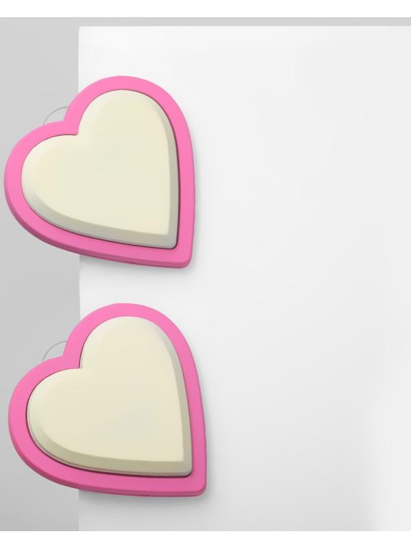 Серьги пластик 