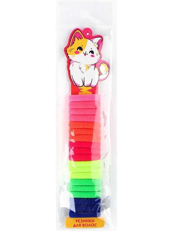 Набор резинок махрушек MURR, 20 шт., диам 2 см