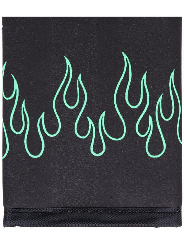 Кошелёк молодёжный «Пламя» на липучке