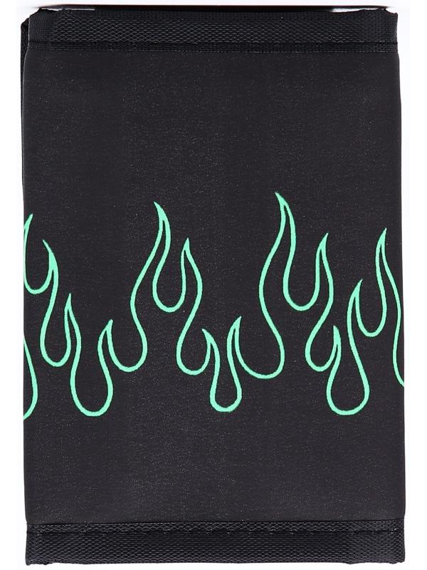 Кошелёк молодёжный «Пламя» на липучке