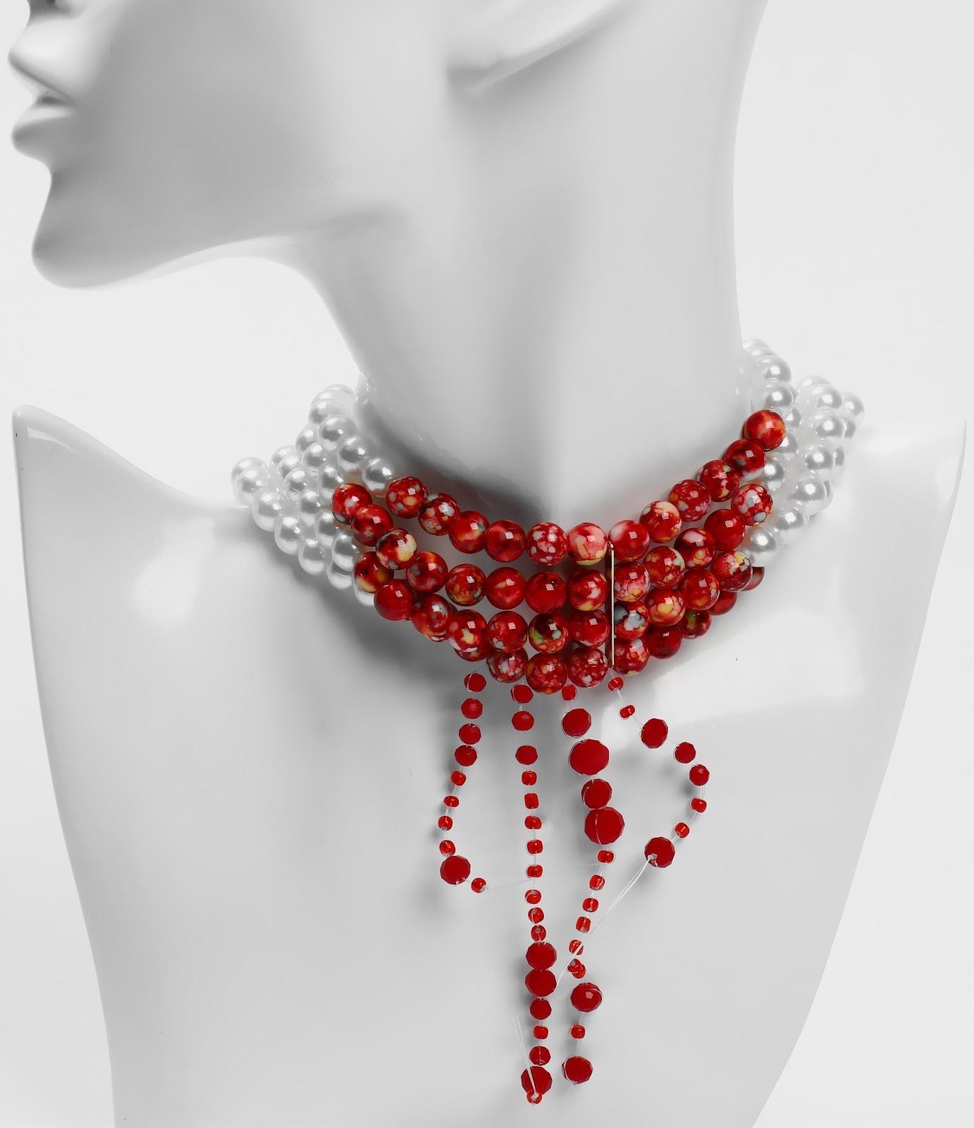 Колье с жемчугом 