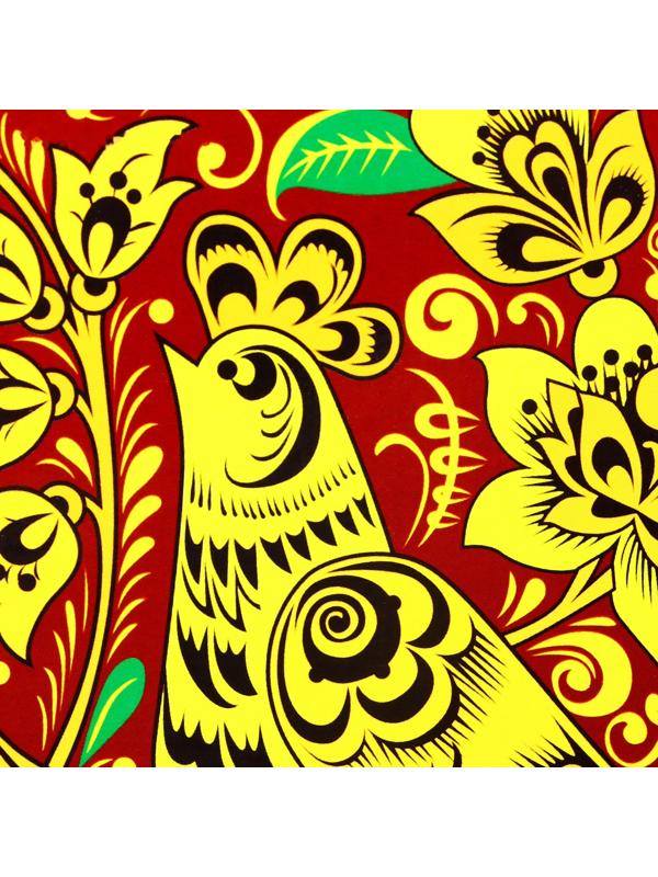 Доска разделочная и сервировочная круглая кухонная 