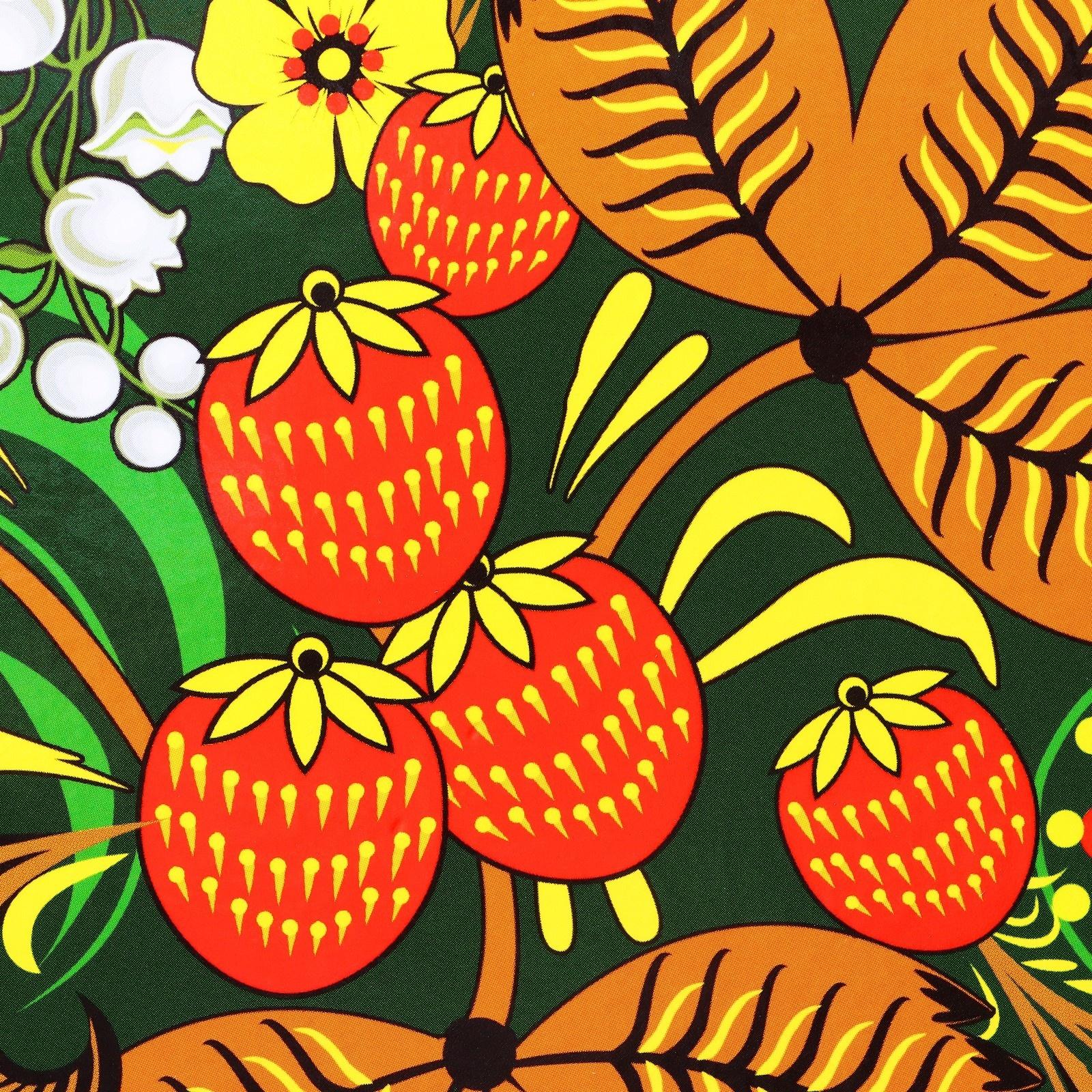 Доска разделочная и сервировочная круглая кухонная 