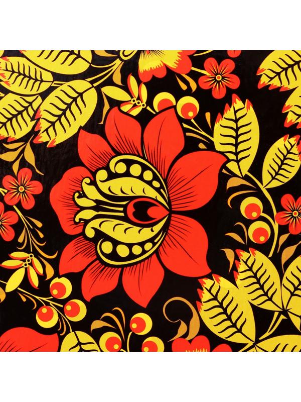 Доска разделочная и сервировочная круглая кухонная 