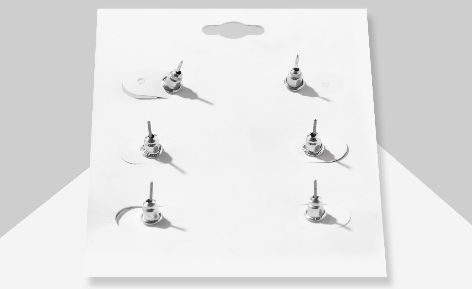 Пусеты 3 пары 