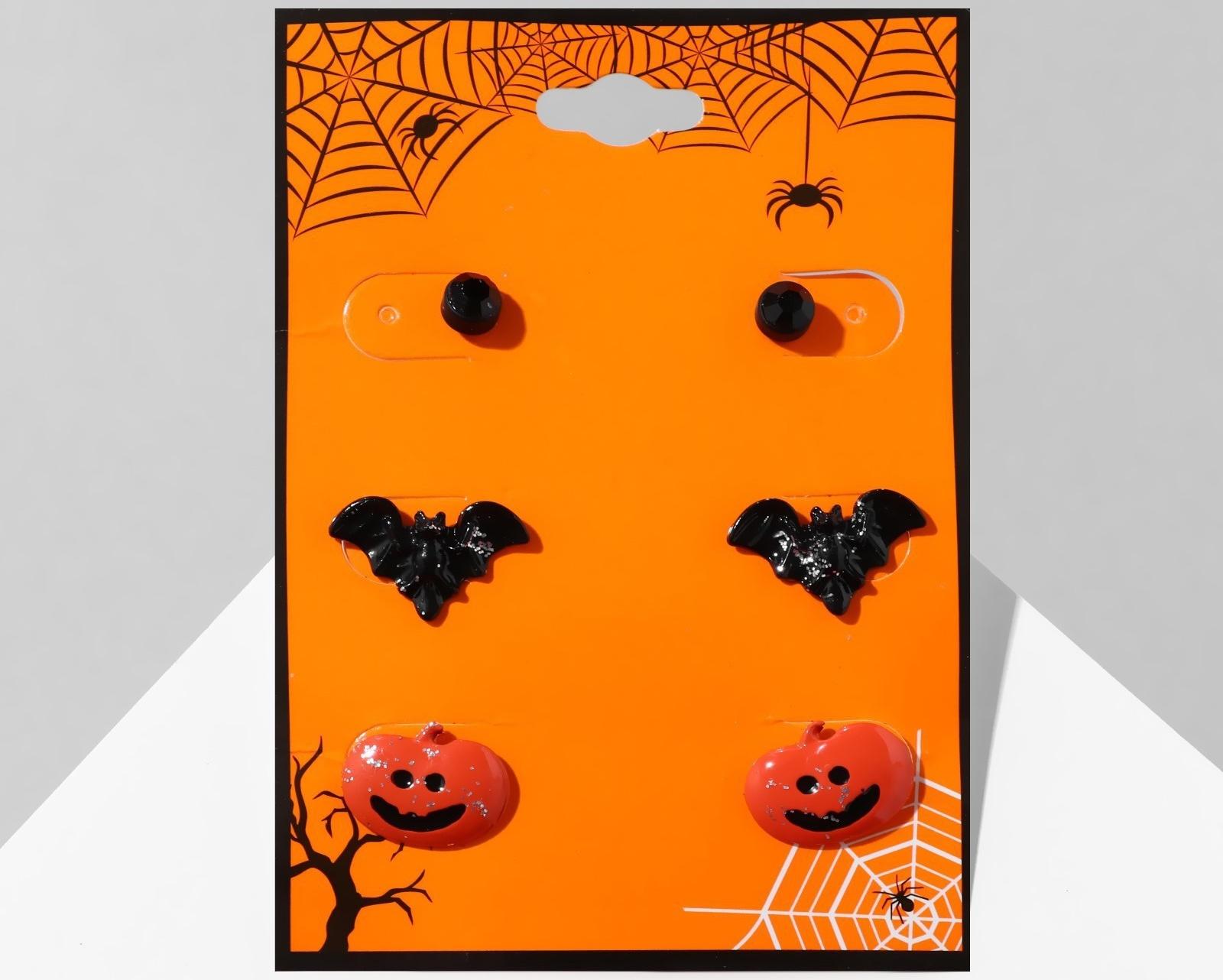 Пусеты 3 пары 