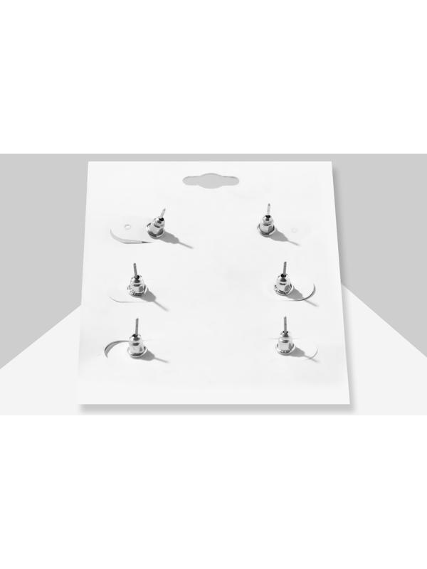 Пусеты 3 пары 