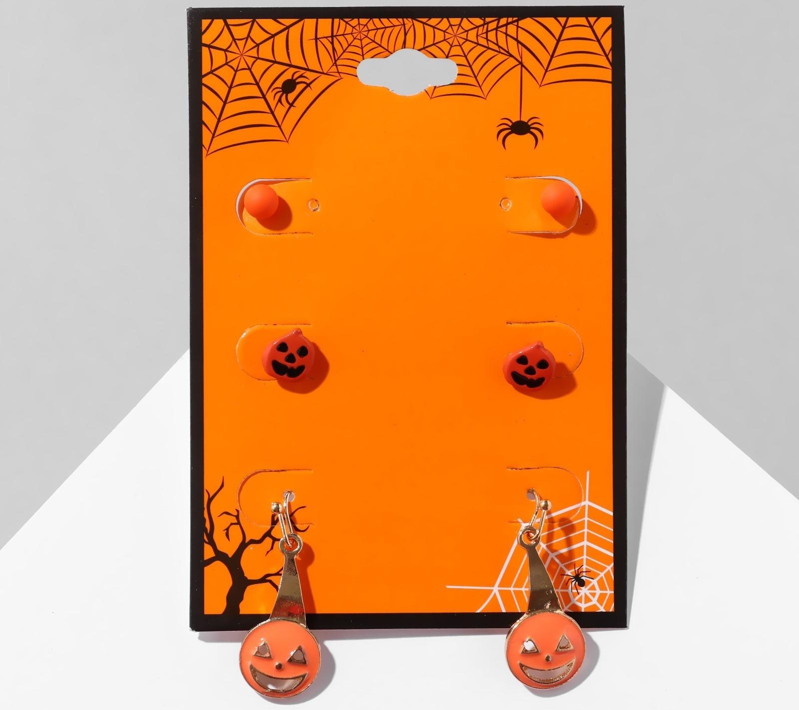 Пусеты 3 пары 