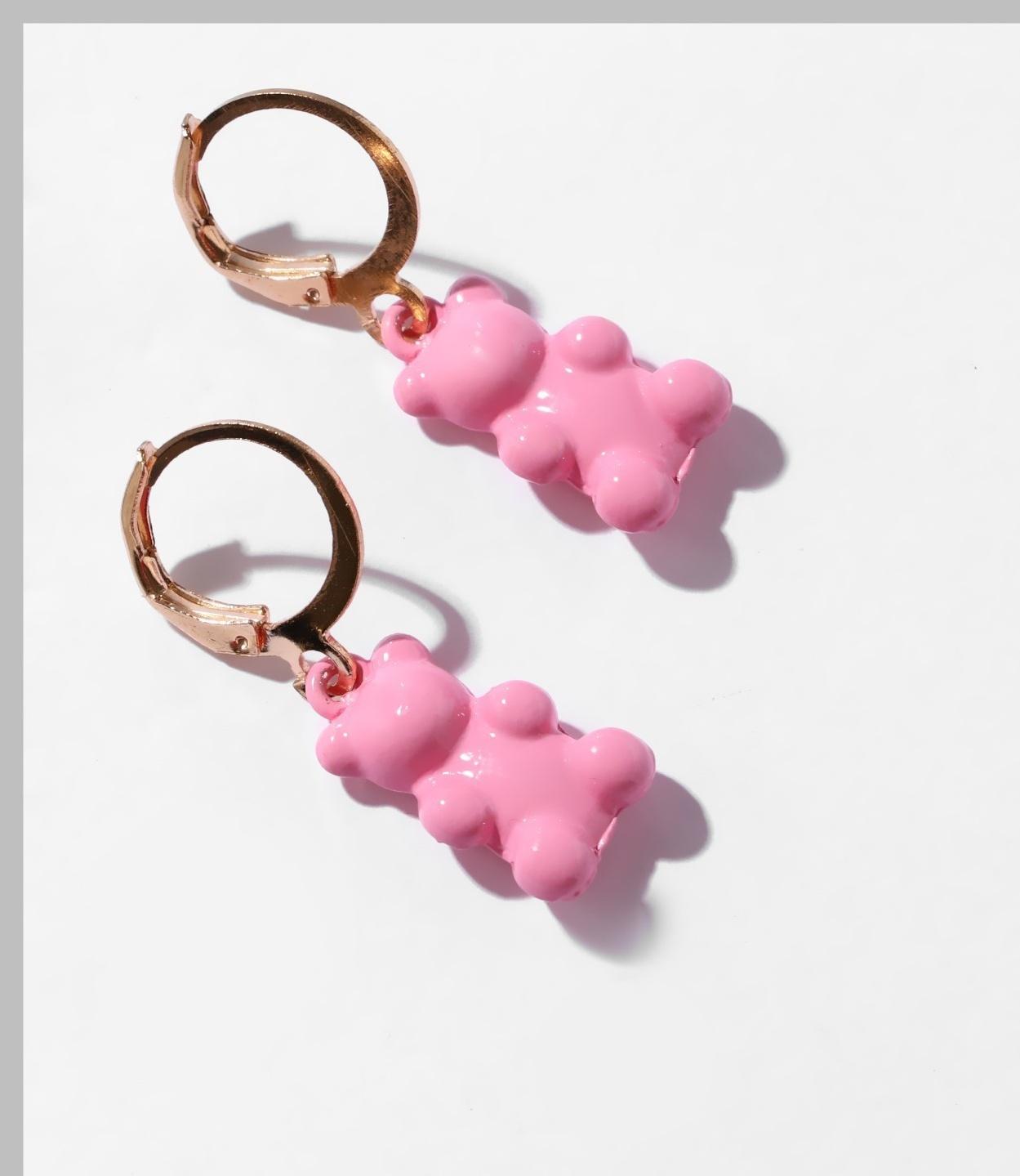 Серьги эмаль 