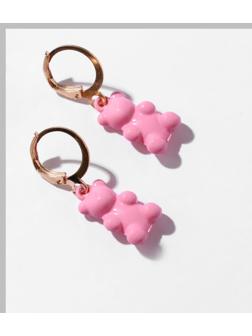 Серьги эмаль 