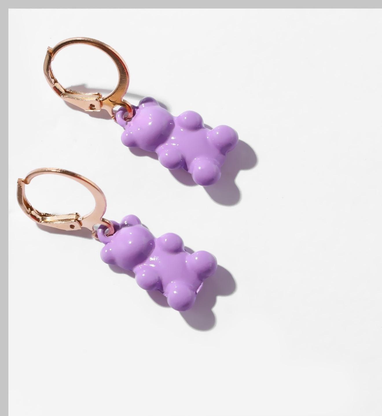 Серьги эмаль 