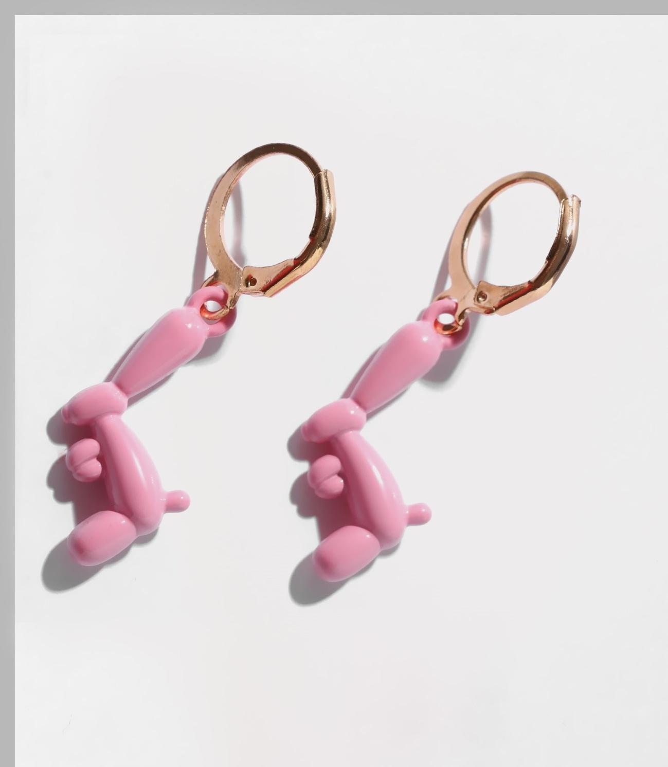 Серьги эмаль 