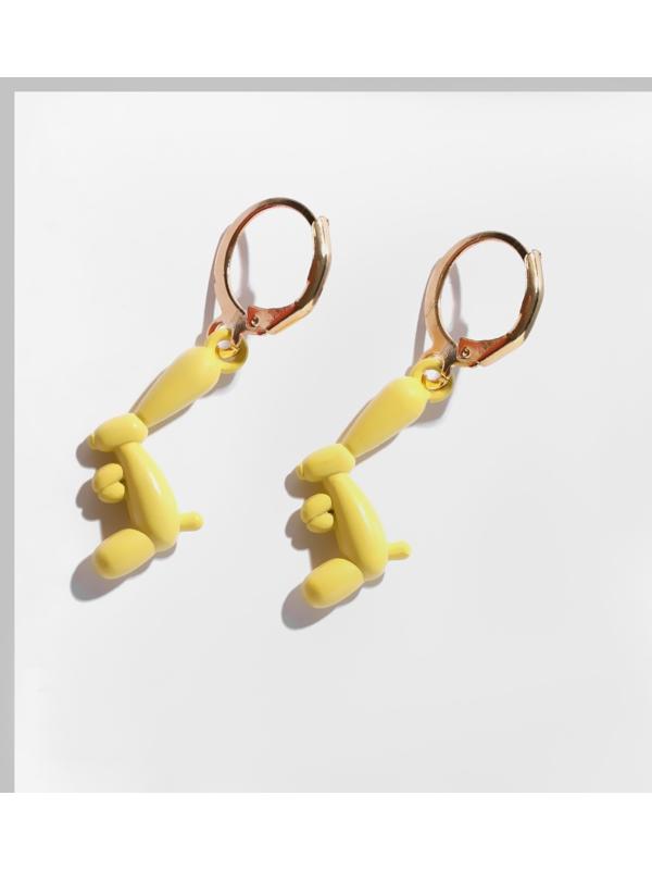 Серьги эмаль 