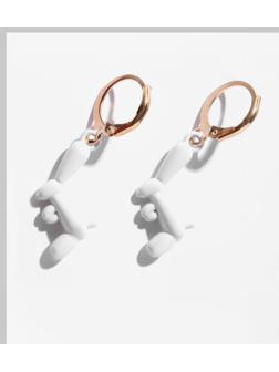 Серьги эмаль 