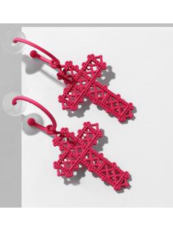 Серьги эмаль 