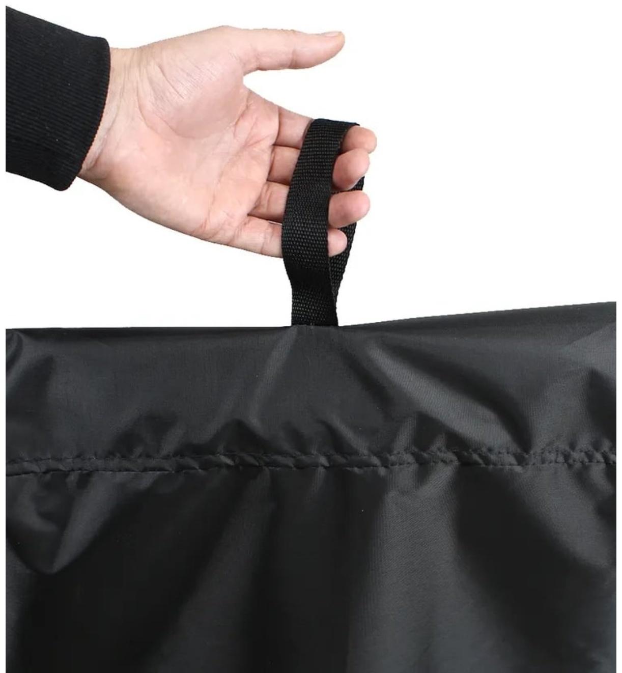 Чехол для кресла 111 x 91 x 90/67 см, оксфорд 210, чёрный