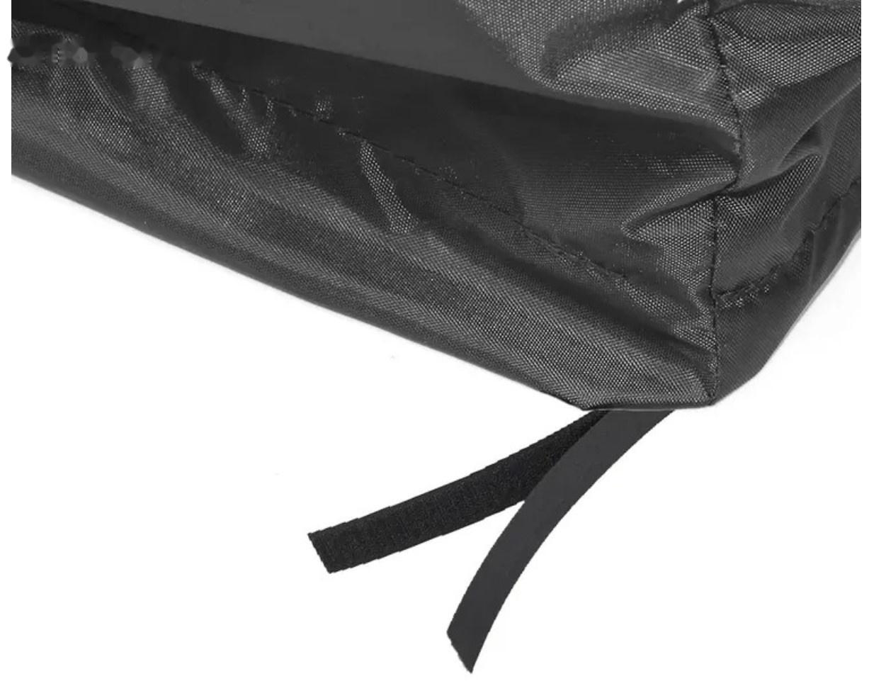 Чехол для стола 84 x 84 x 74 см, оксфорд 210, чёрный