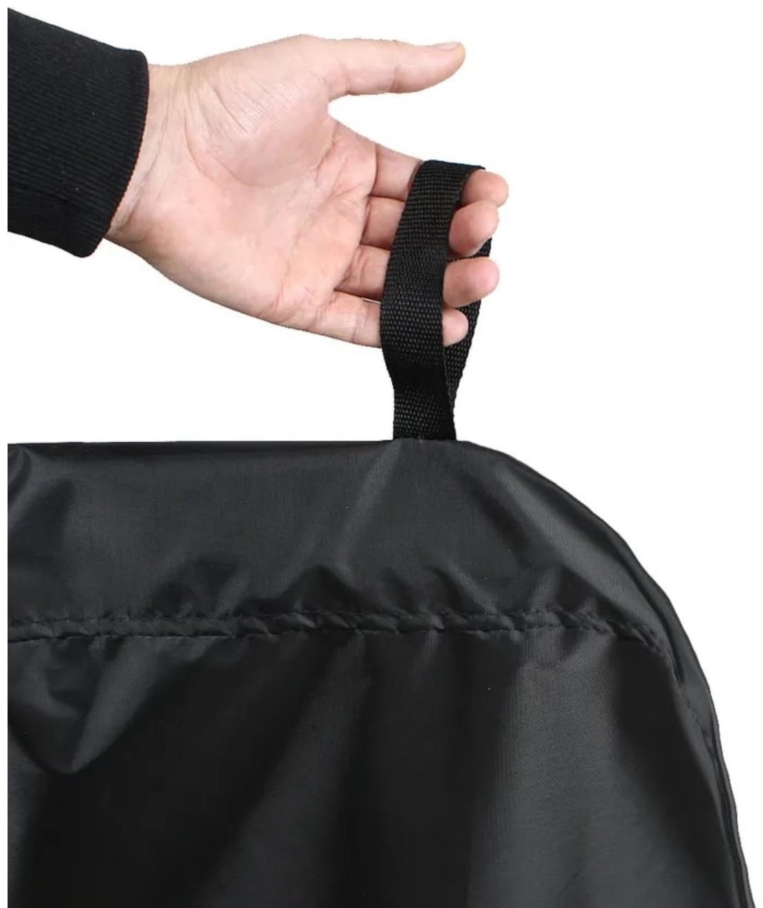 Чехол для дивана 150 x 90 x 65/42 см, оксфорд 210, чёрный