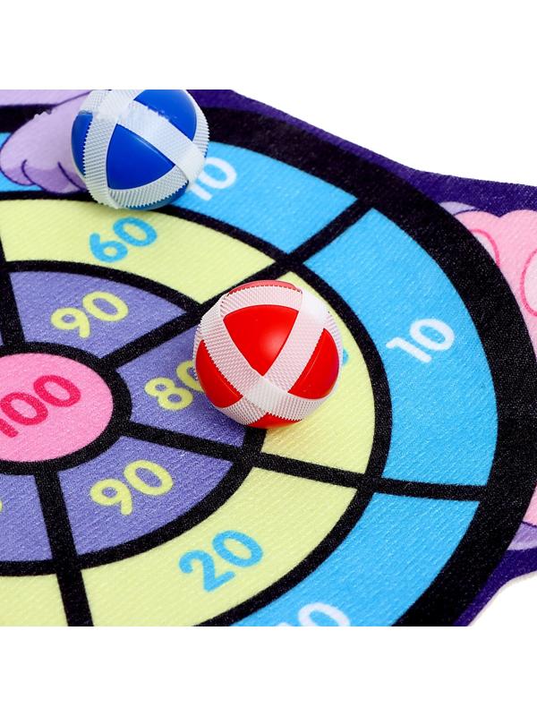 Дартс «Зайчик», 3 шарика на липучках, крючок