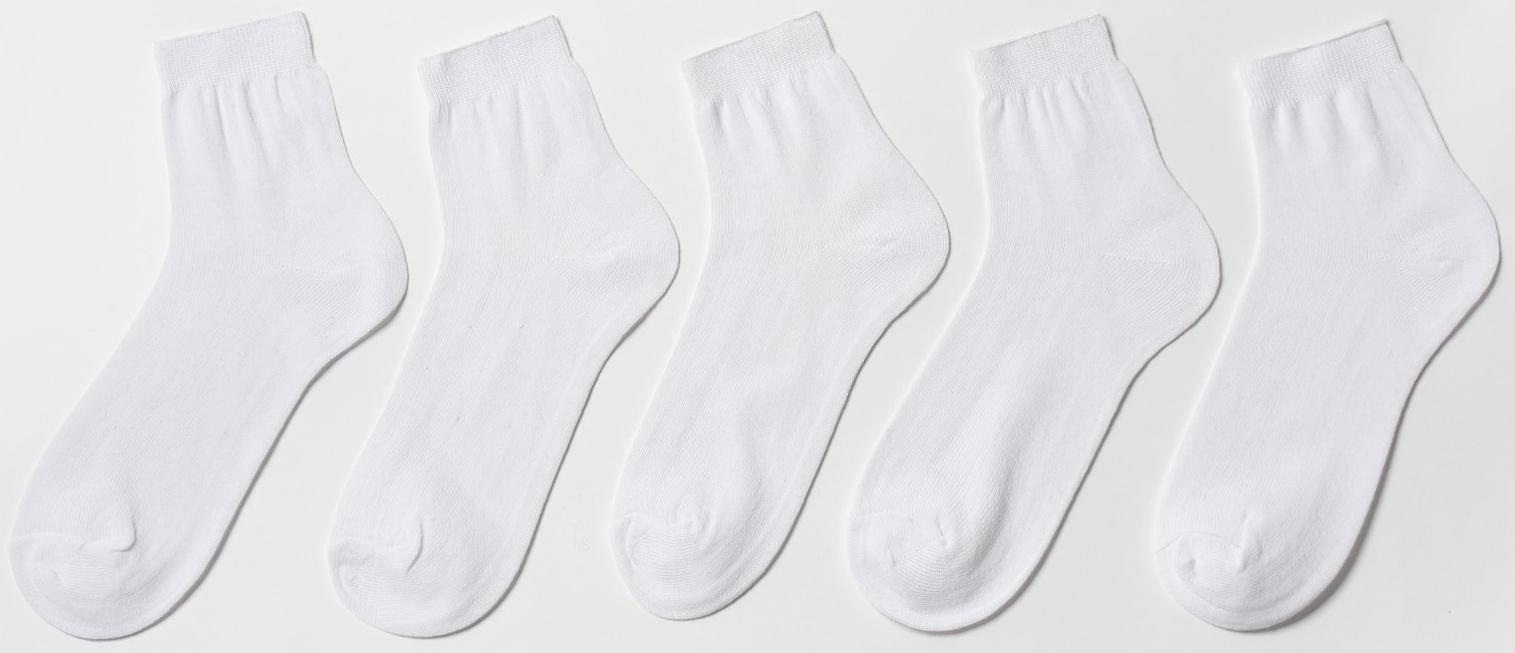 Набор женских носков (5 пар), размер 23