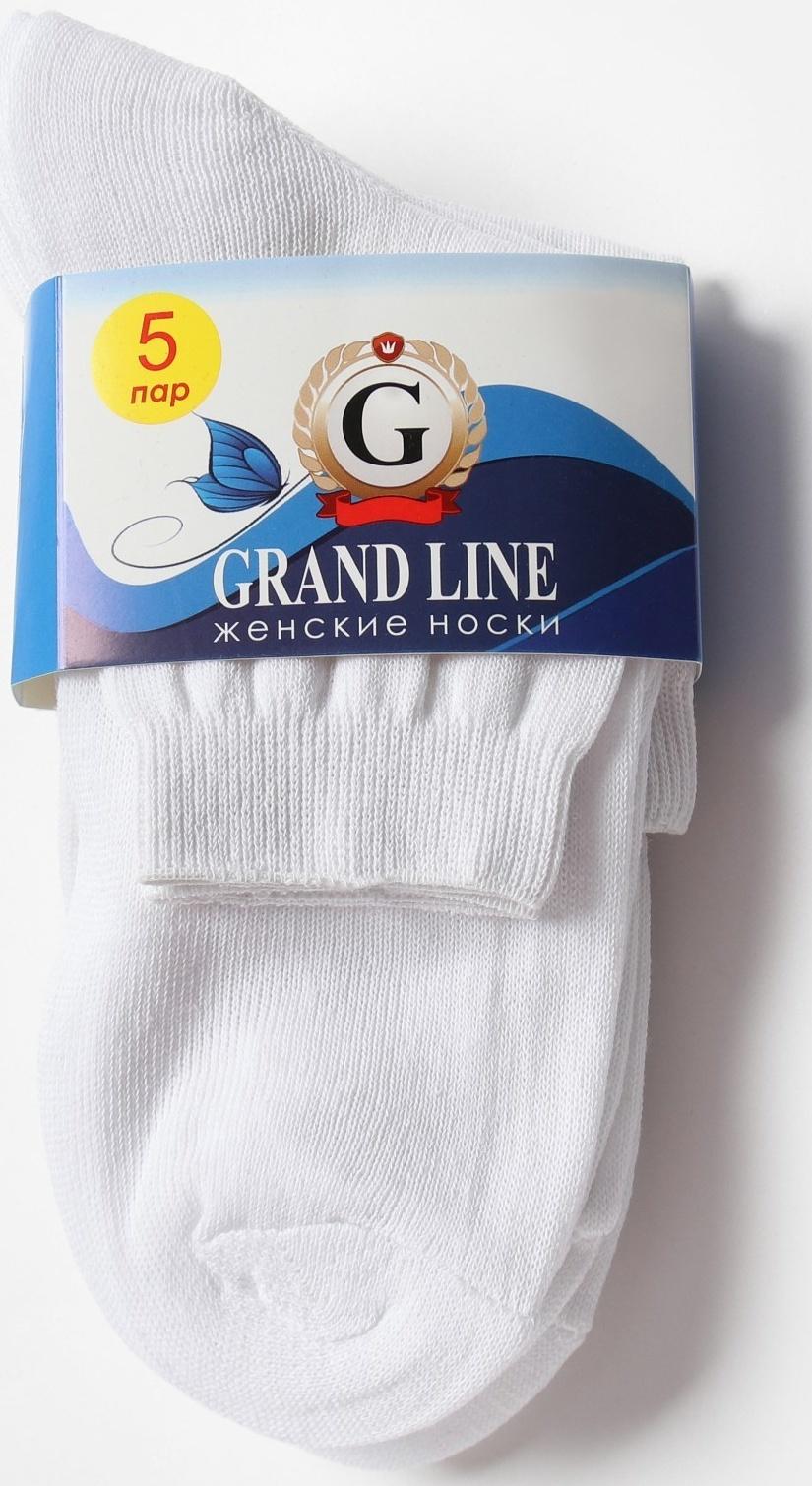 Набор женских носков (5 пар), размер 23