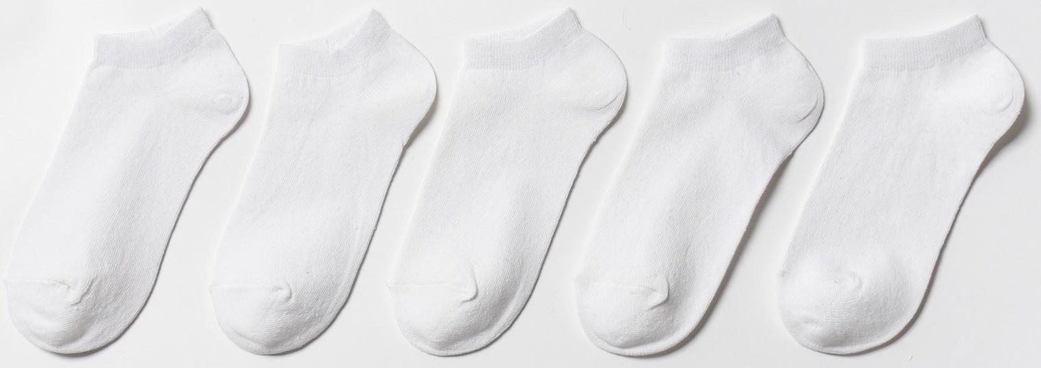 Набор женских носков (5 пар), размер 23