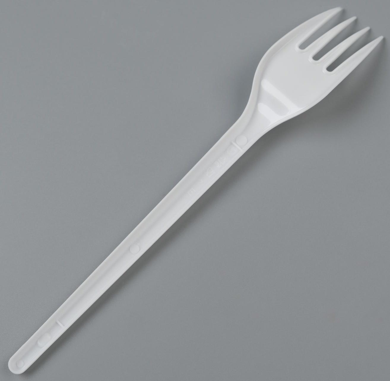 Вилка одноразовая столовая 