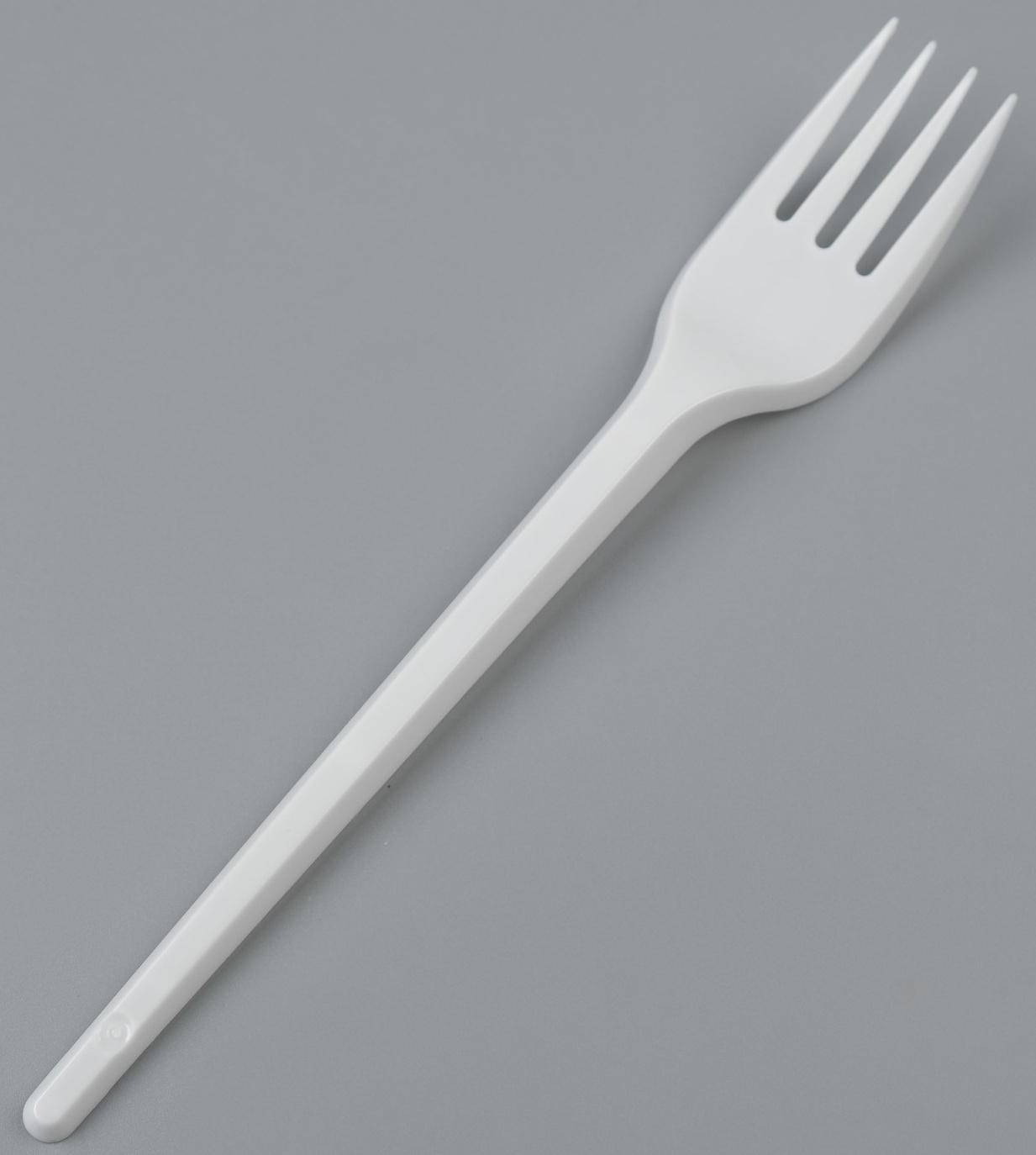 Вилка одноразовая столовая 