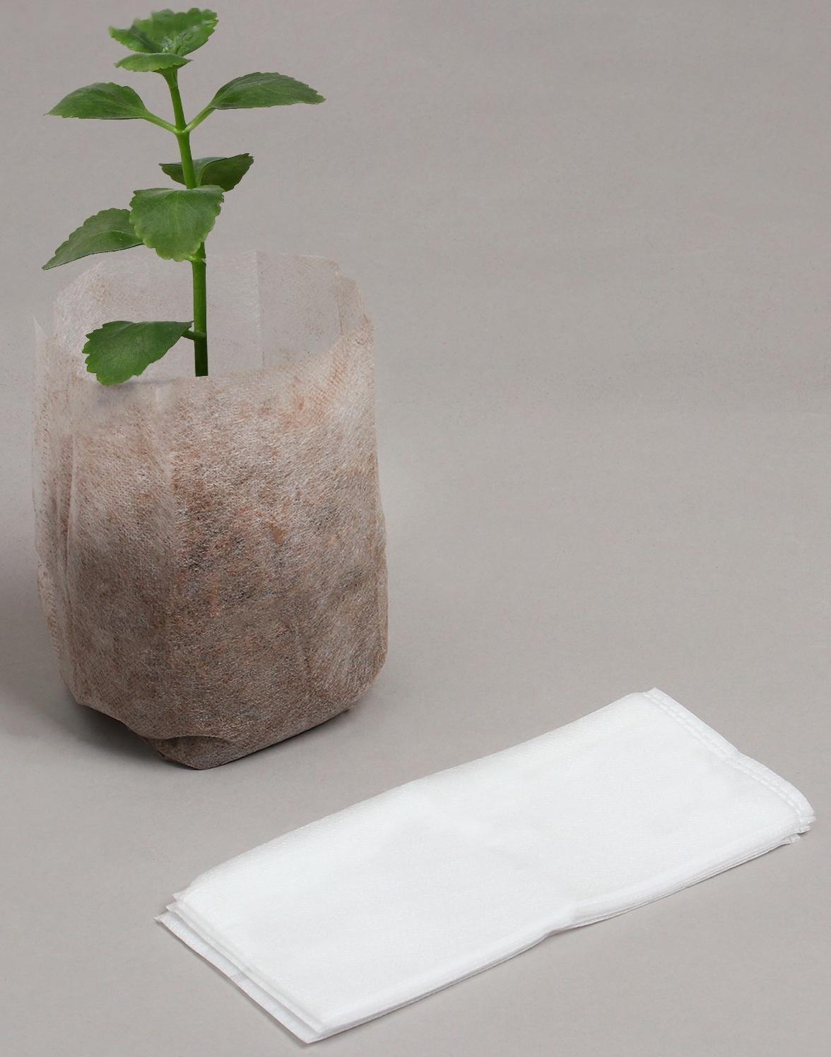 Пакет для рассады, 10.8 × 14.5 см, спанбонд плотностью 40 г/м², Greengo