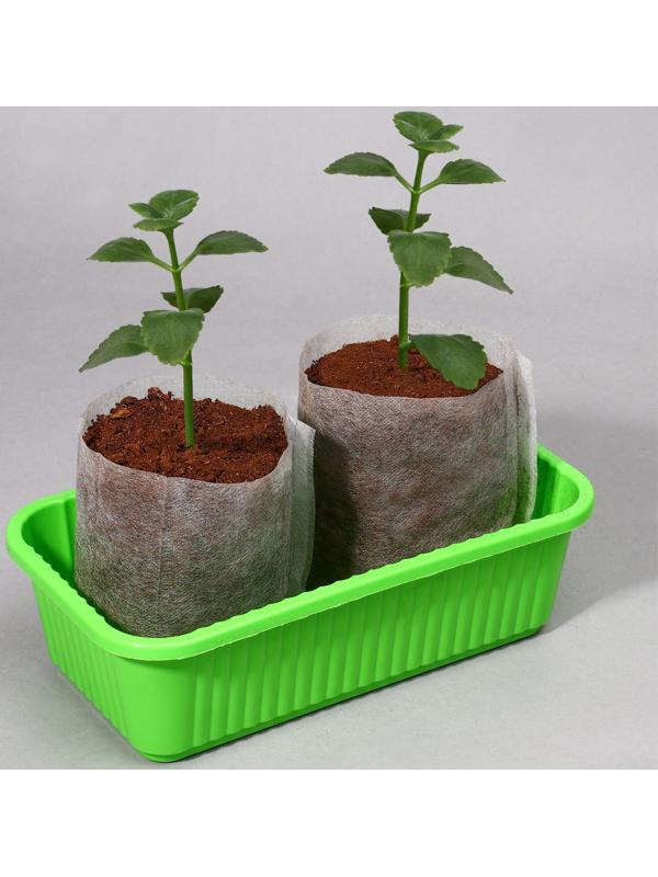 Пакет для рассады, 10.8 × 14.5 см, спанбонд плотностью 40 г/м², Greengo