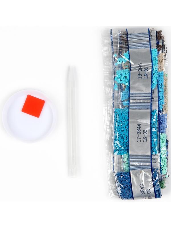 Алмазная вышивка с частичным заполнением «Морская красавица»‎, 20 х 30 см