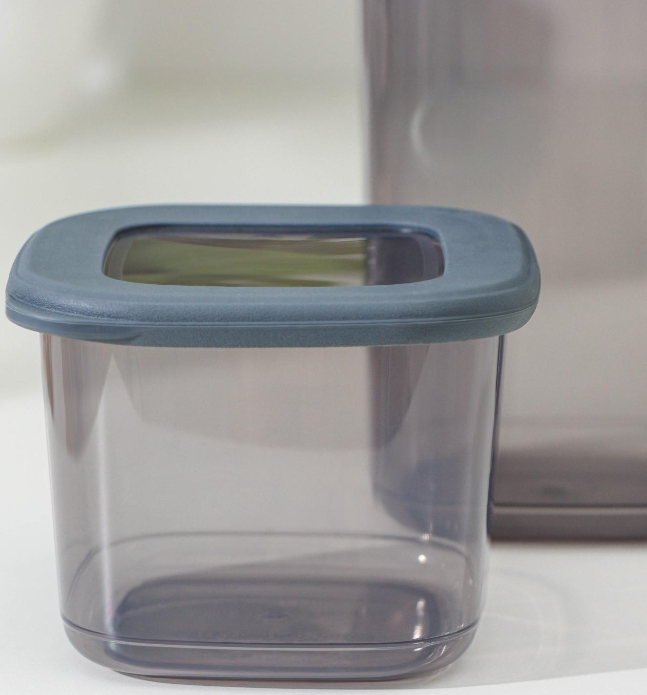 Набор банок для сыпучих продуктов с вакуумной крышкой 3 шт 0,55/1,2/1,75л