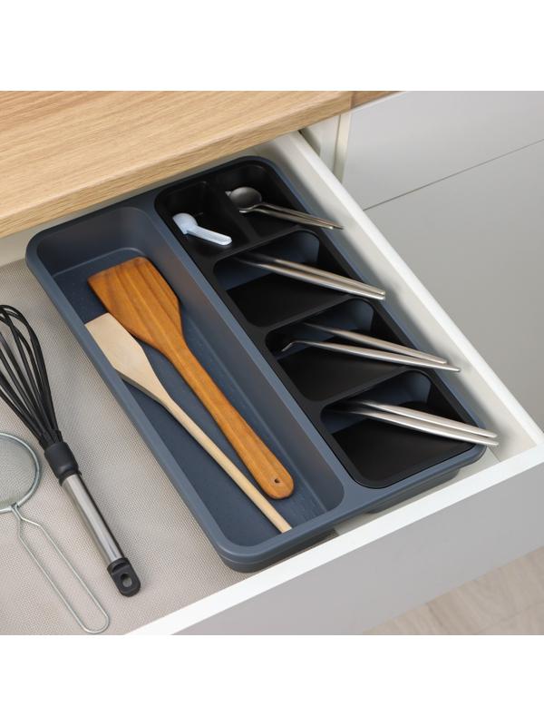 Лоток для столовых приборов, 40×26×5,1см, 6 отделений